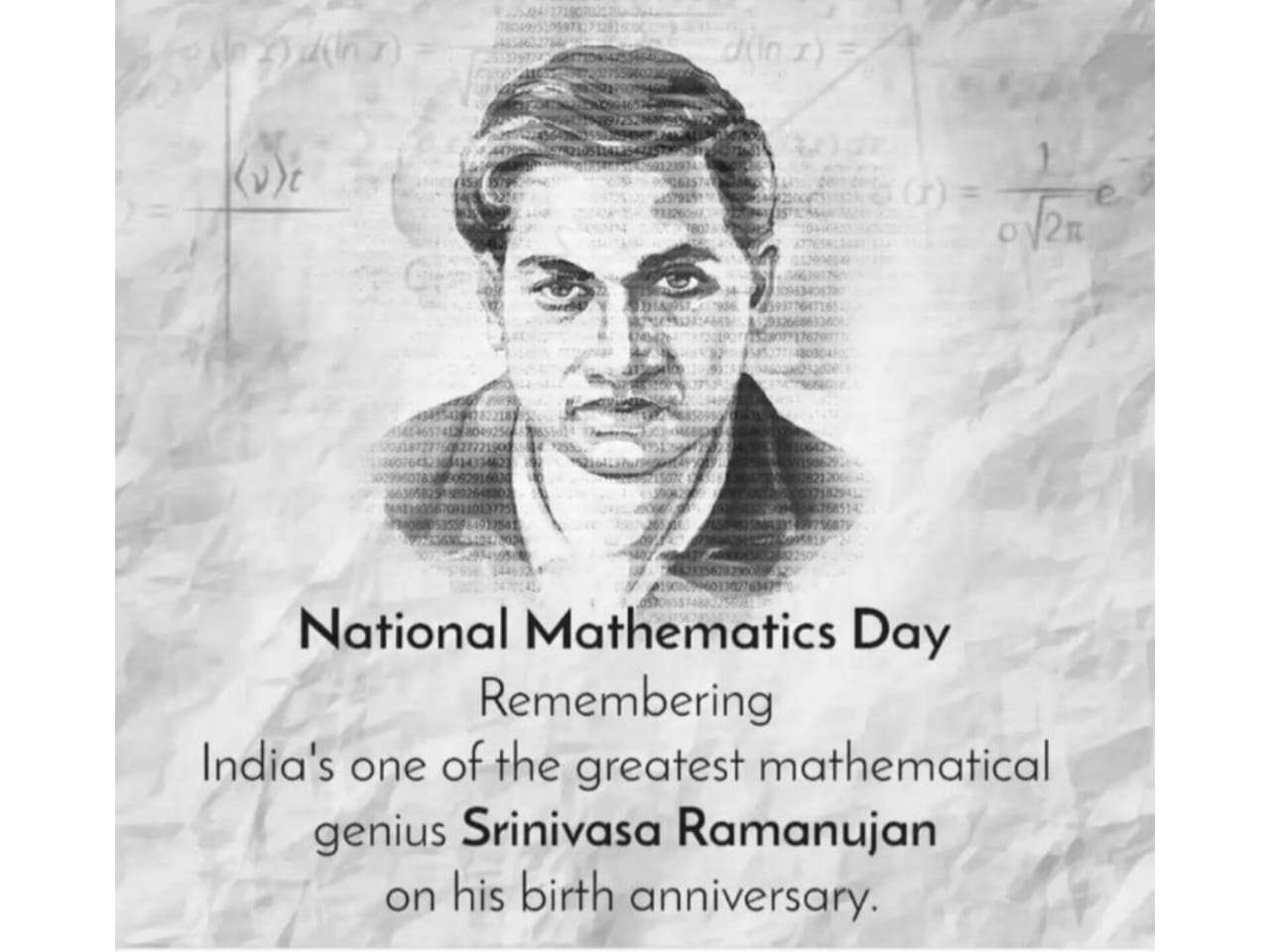 Celebration of National Mathematics Day as Infinity 2022 - Informative  Blogs for Engineering Management Students - Sandip University